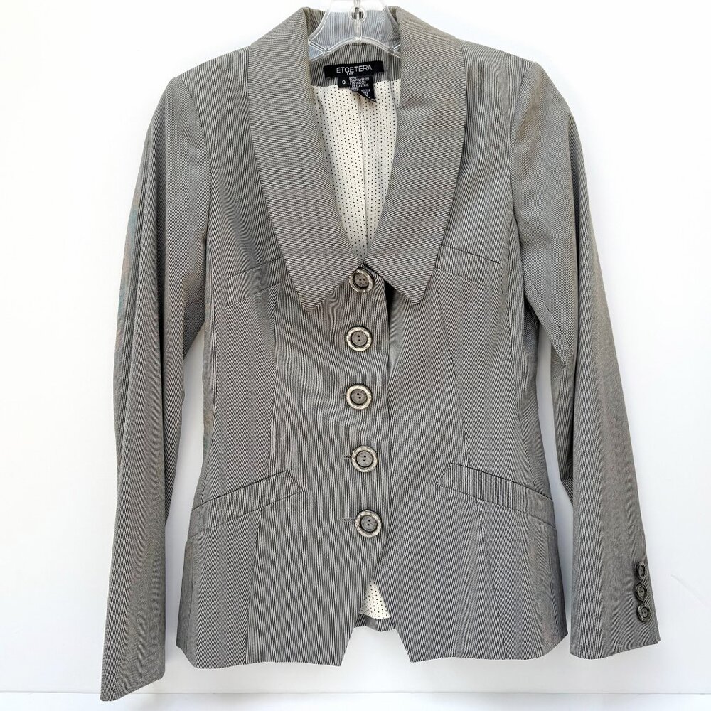 Etcetera Grey Blazer 0
